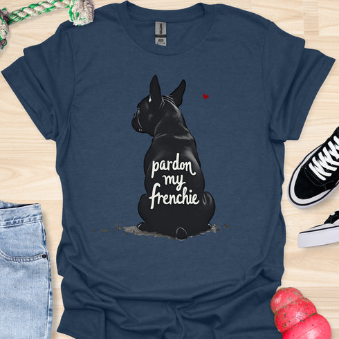 Pardon my frenchie - V4 - Stylish Back T-Shirt